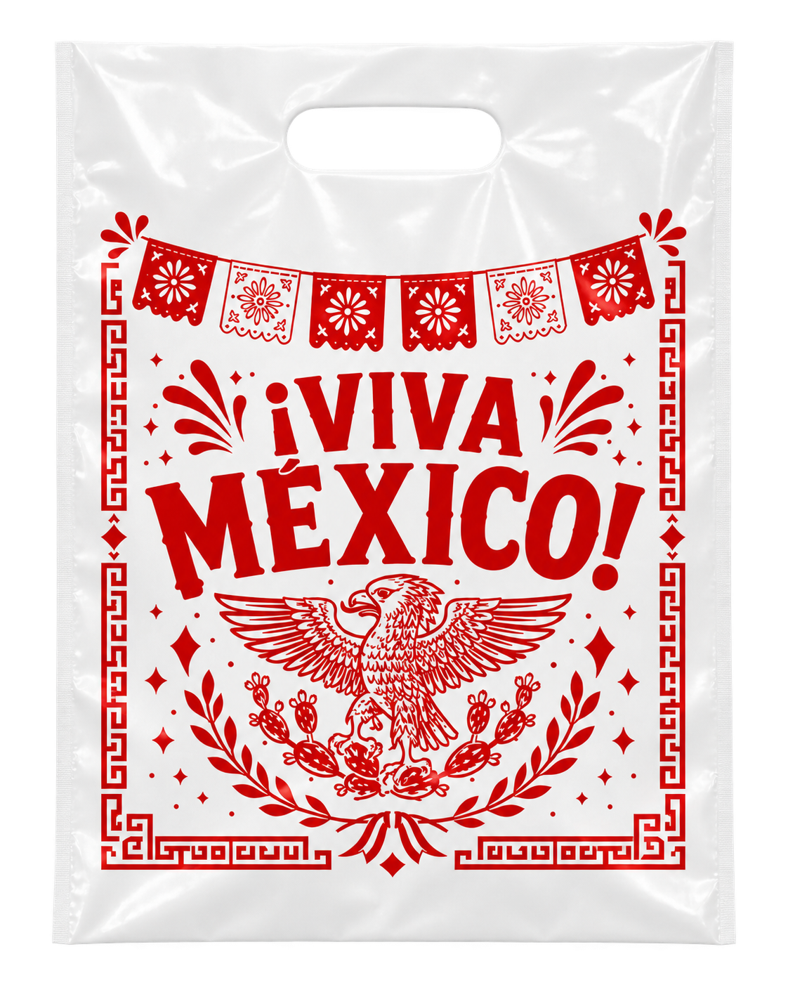 Viva Mexico Rojo