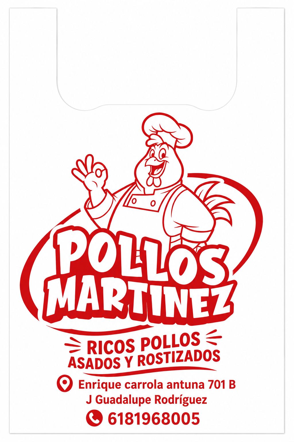 Diseño aprobado de bolsa personalizada