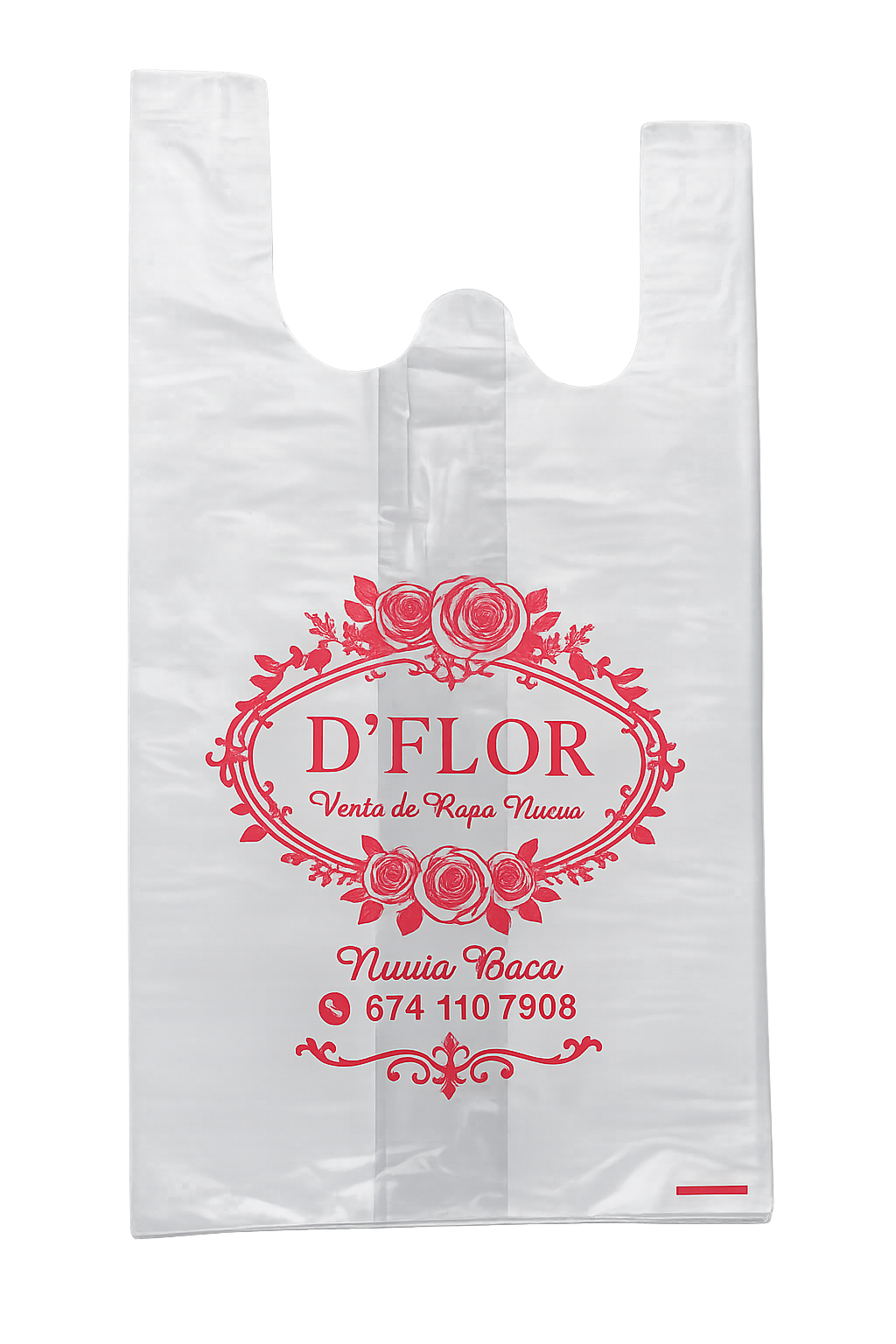 Muestra bolsa camiseta